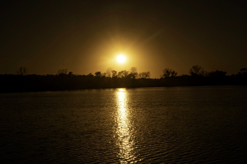 Light lake water