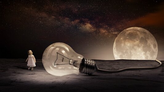 Flash light planets