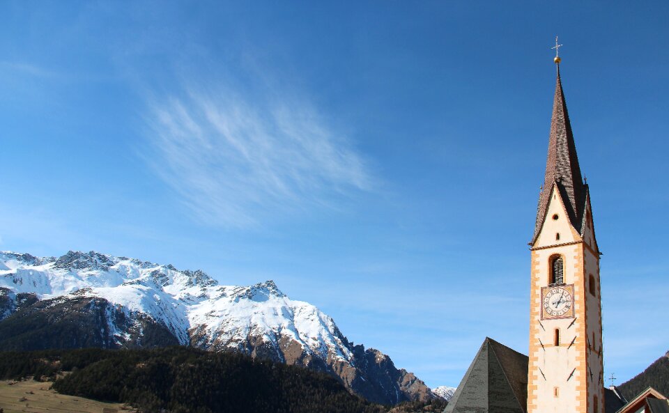 Church winter austria