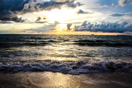 Island beach waterfront photo