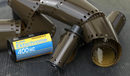 Negative movie film roll film