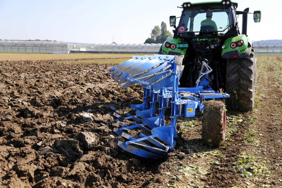 Agriculture plow farm
