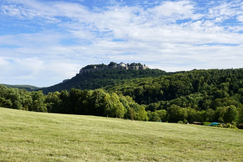 Hill sky mountain