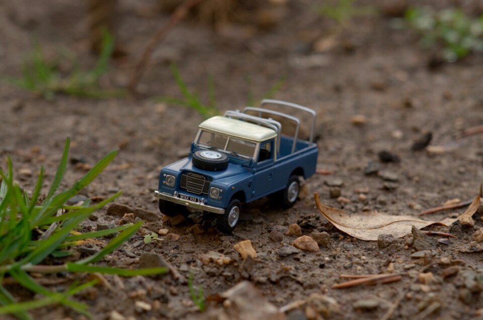 Macro vehicle terrain photo