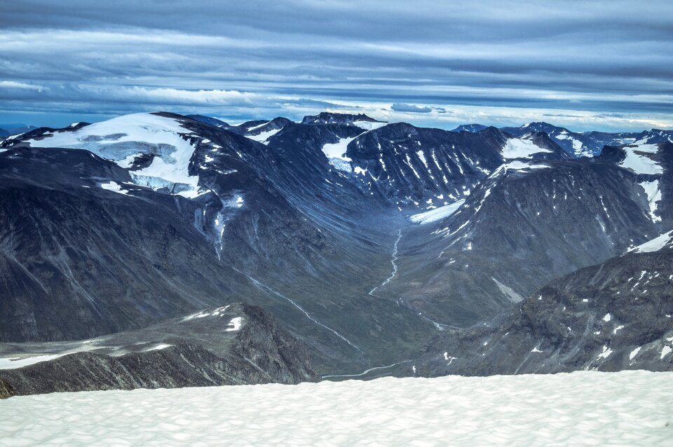 Landscape panorama alpine