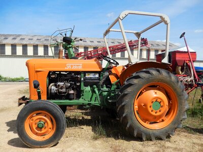 Machine earth oldtimer