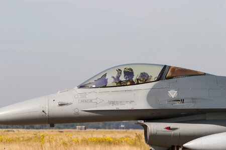Pilot aircraft fighter photo