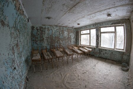 Hospital pripyat ukraine photo