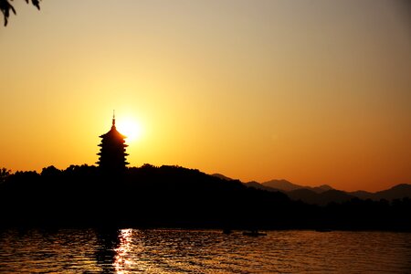 Hangzhou west lake leifeng pagoda