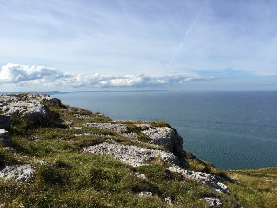 The cliffs sky nature