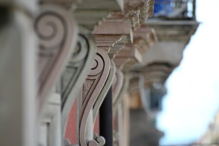 Stone white stone architecture