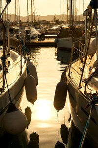 Sailboat reflection water