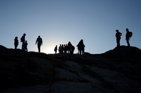 Human skyline travel