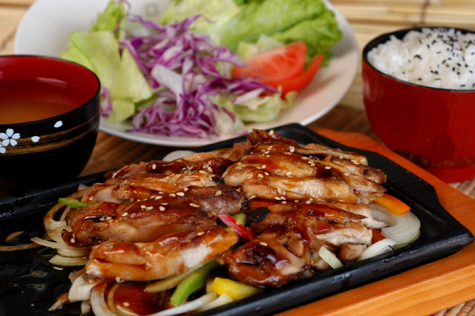 Set meal healthy food