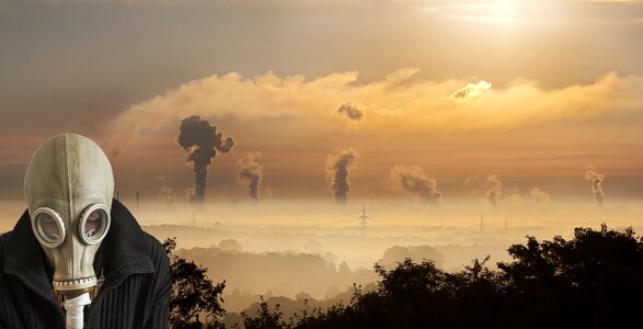 Mask toxic environment