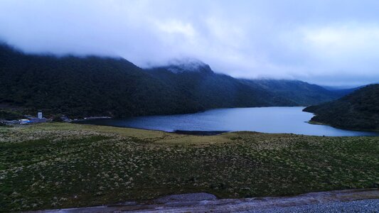 Laguna san marcos ecuador