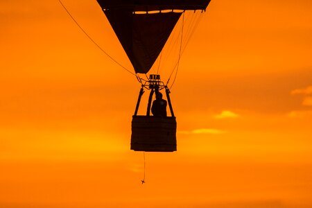 Captive balloon ballooning air sports