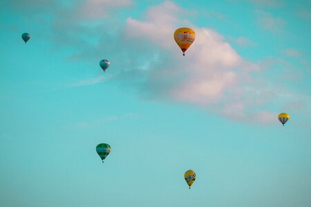 Captive balloon ballooning air sports
