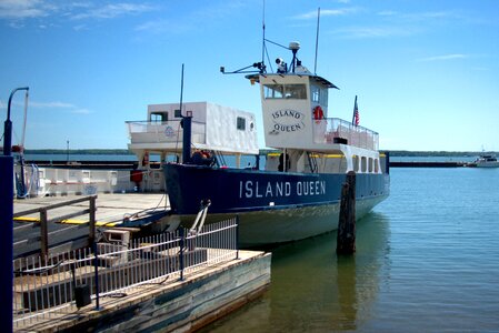 Bayfield wisconsin ferryboat photo