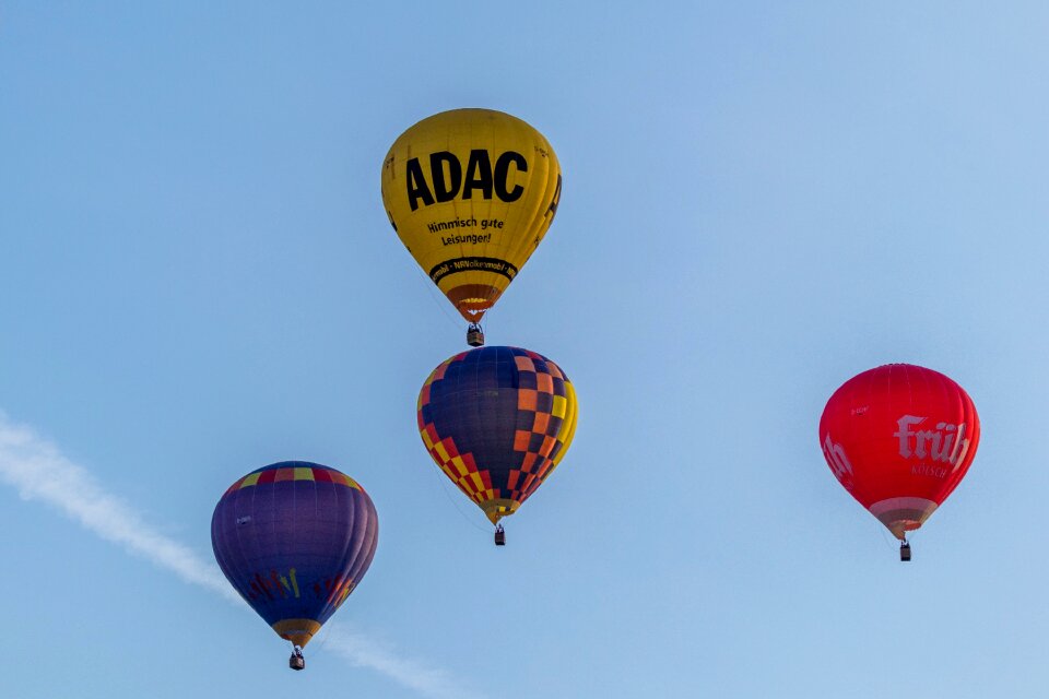Captive balloon ballooning air sports