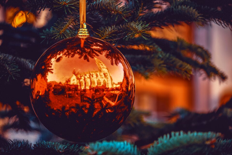 Marketplace christmas decorations sparkle
