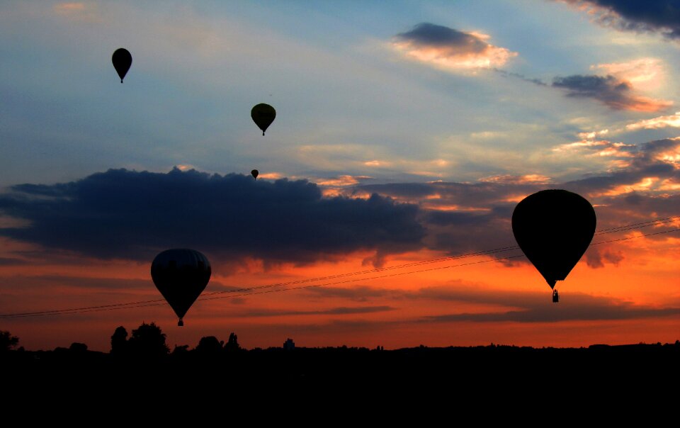 Sky clouds landscape