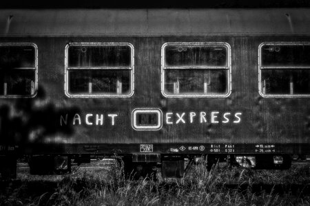 Sleeping car railway express