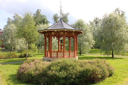 Pavilion summer nature