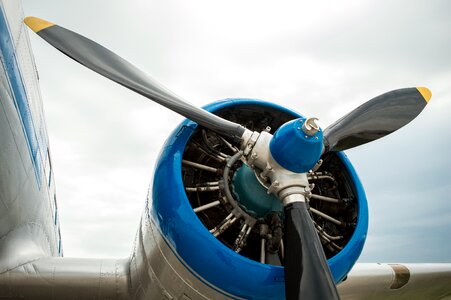 Blue flying sky