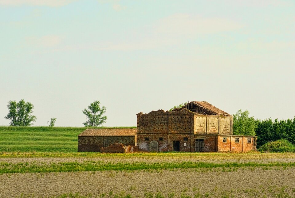 Barn house rural photo