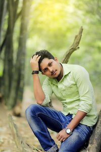 Portrait boy fashion