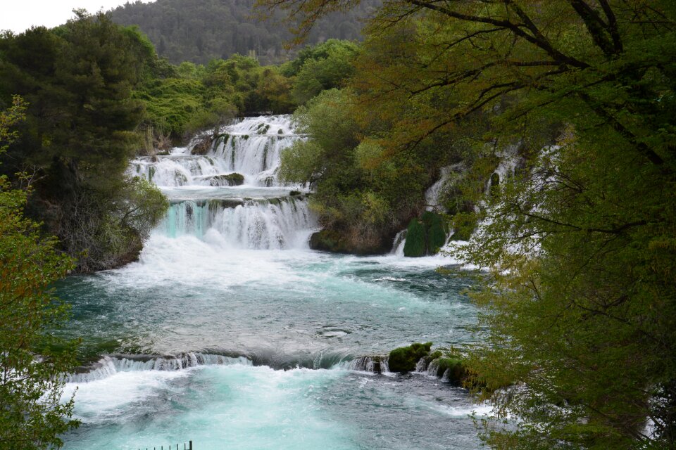 Waterfall landscape nature
