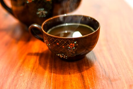 Tea drink relaxation