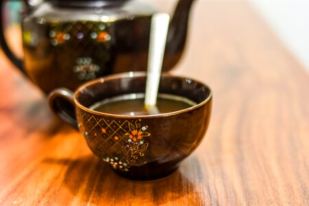 Tea drink relaxation