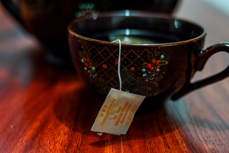 Tea drink relaxation