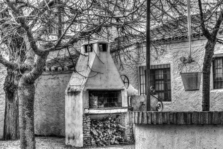Fireplace house architecture