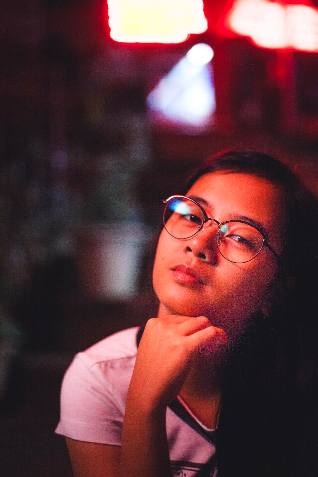 Filipino lights glasses
