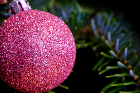 Tree decorations ball christmas bauble photo