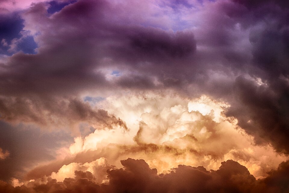 Beautiful atmosphere twilight