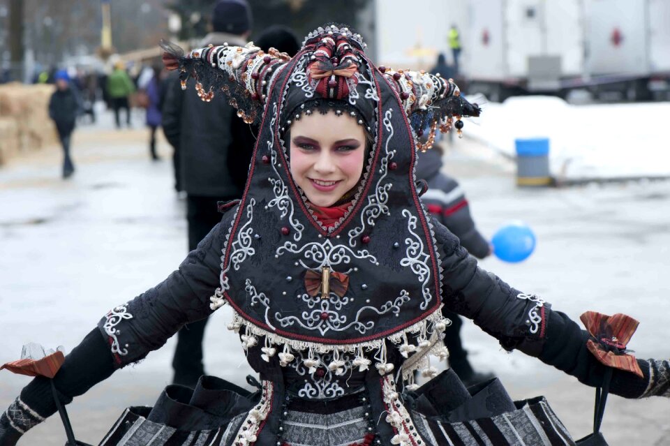 Holiday costume folk