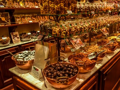 Chocolate store brussels photo