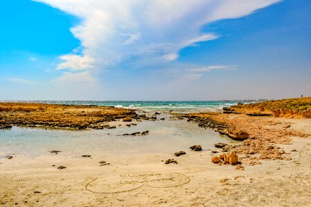 Coast landscape sky photo