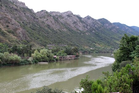 Travel georgia water river photo