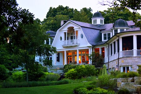 Beautiful house summer