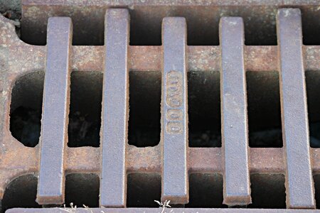 The inlet grid cast cast iron