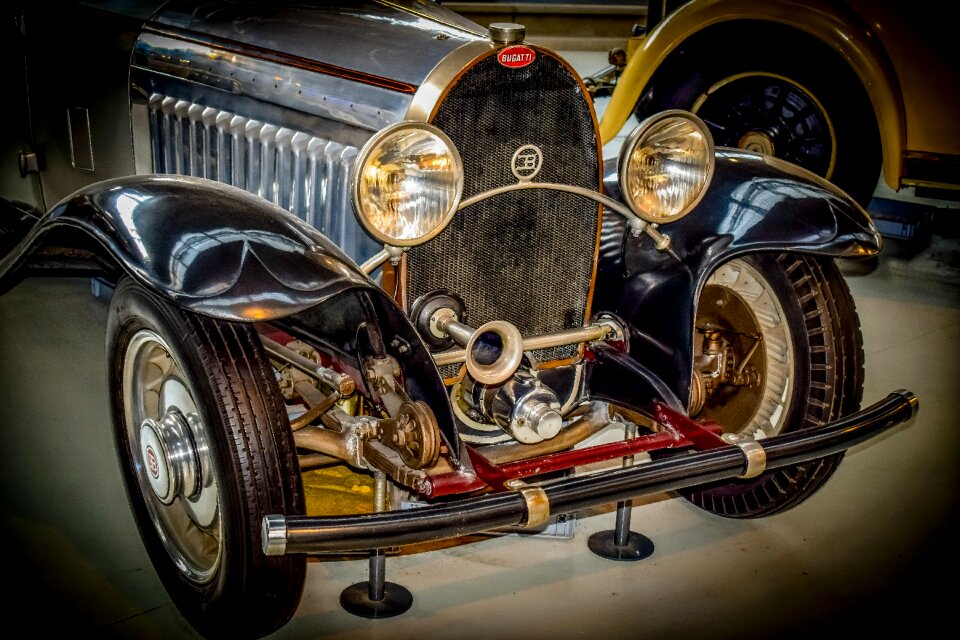 Classic vintage bugatti