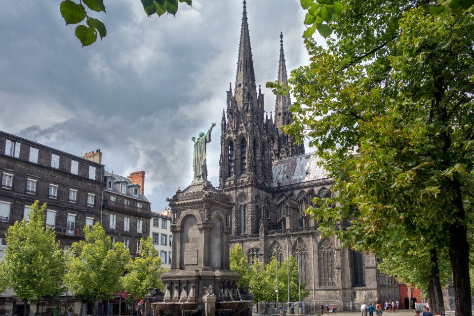 Urban buildings church