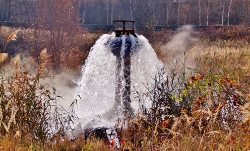 Waste drainage ecology