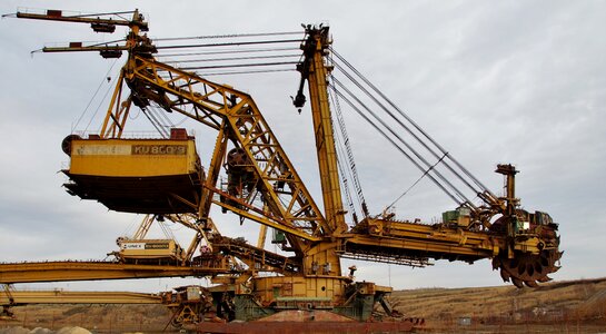 Bucket extraction coal