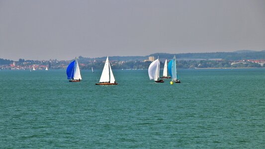 Sailboat the horizon relaxation photo